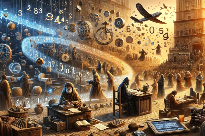 Dawn of an idea: The decimal point has stuck where other ways of splitting integers have not