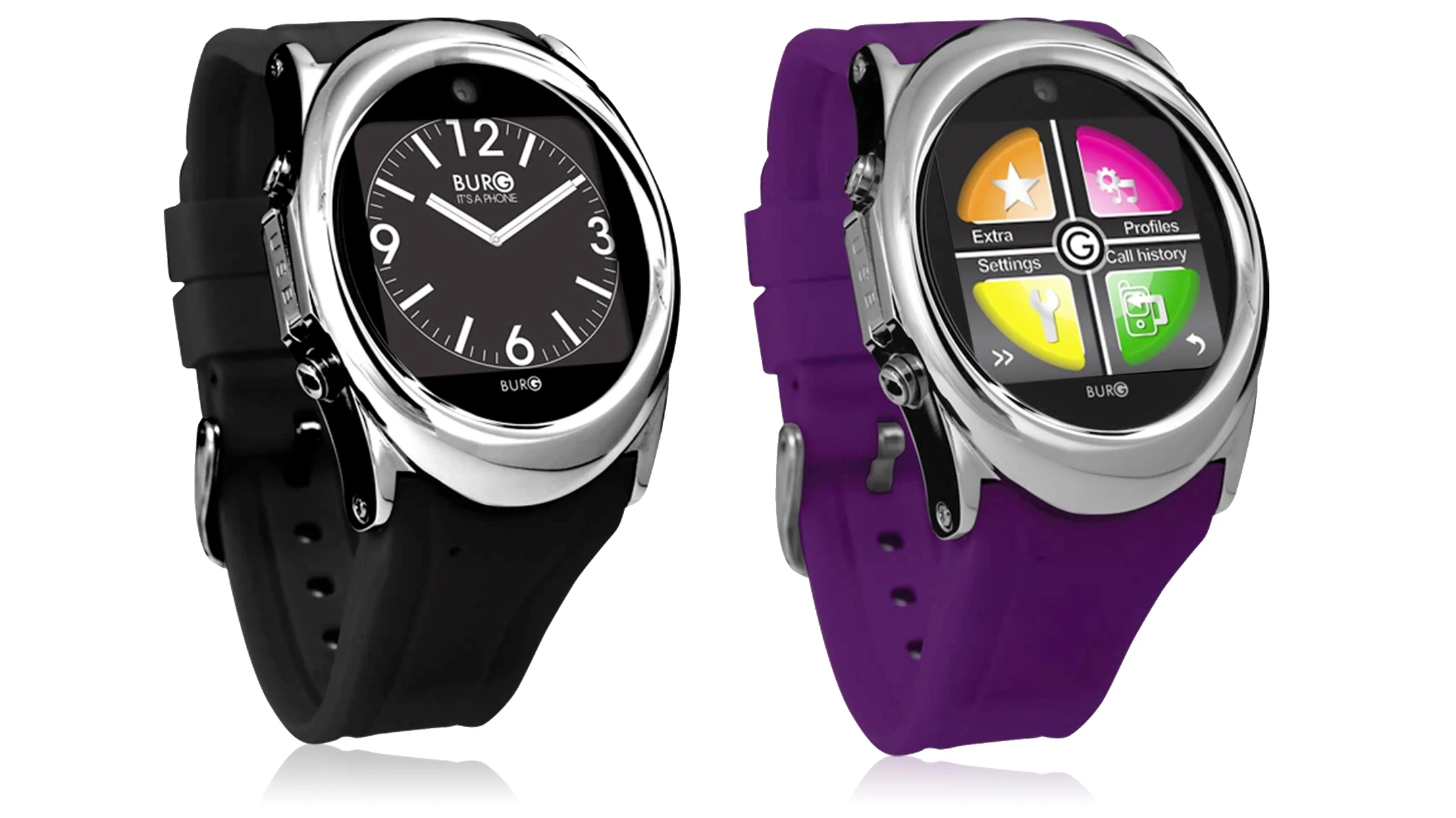 The Burg lets users place calls, send messages and more, right from their wrist