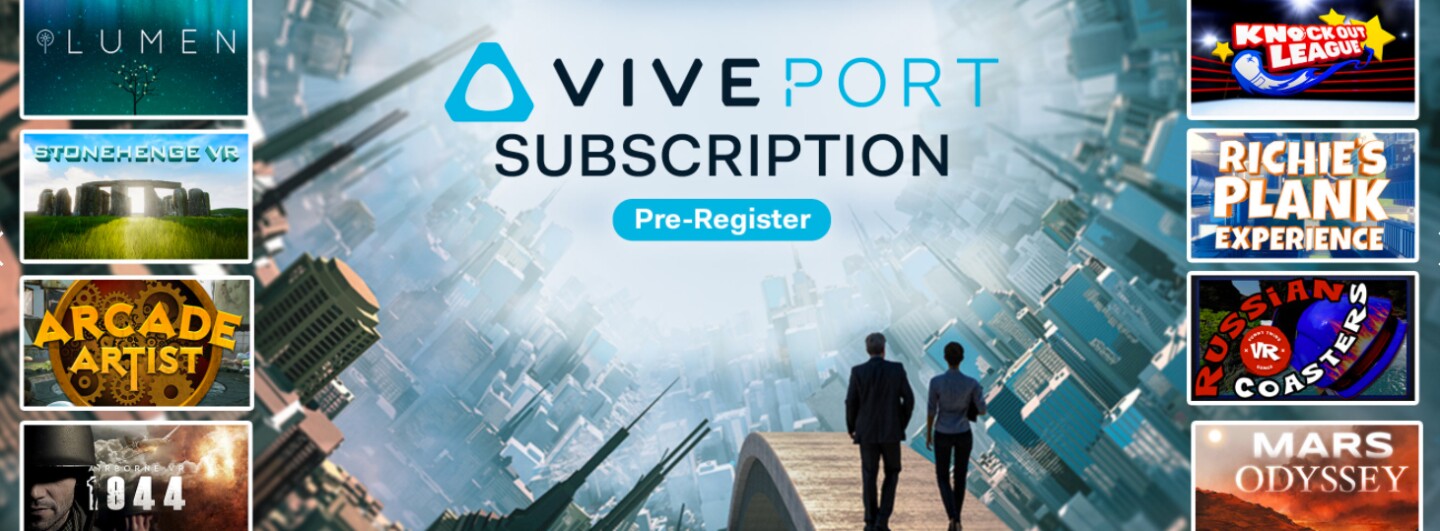 Viveport subscription plans launch April 5