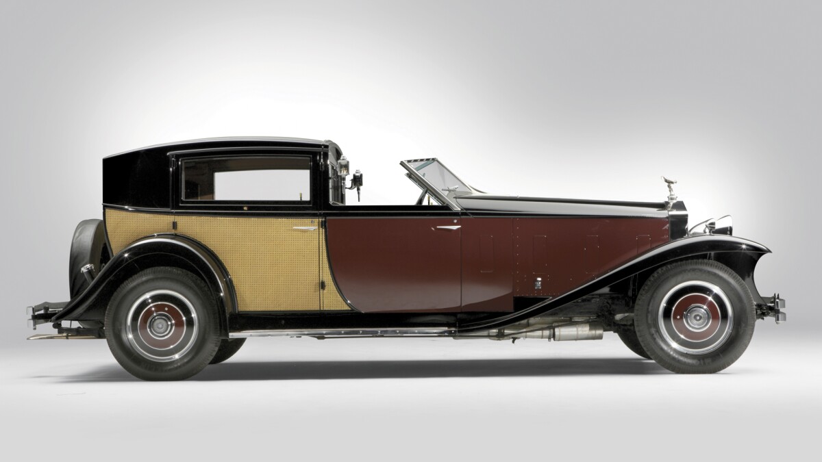 The most expensive car produced anywhere in 1933 - a Rolls-Royce Phantom II Special Town Car by Brewster Photo: Shooterz