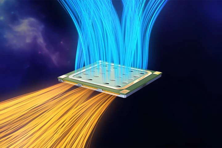 MEMS technology, along with a tiny release valve that opens and closes rapidly under pressure, enables airflow in this compact cooling chip