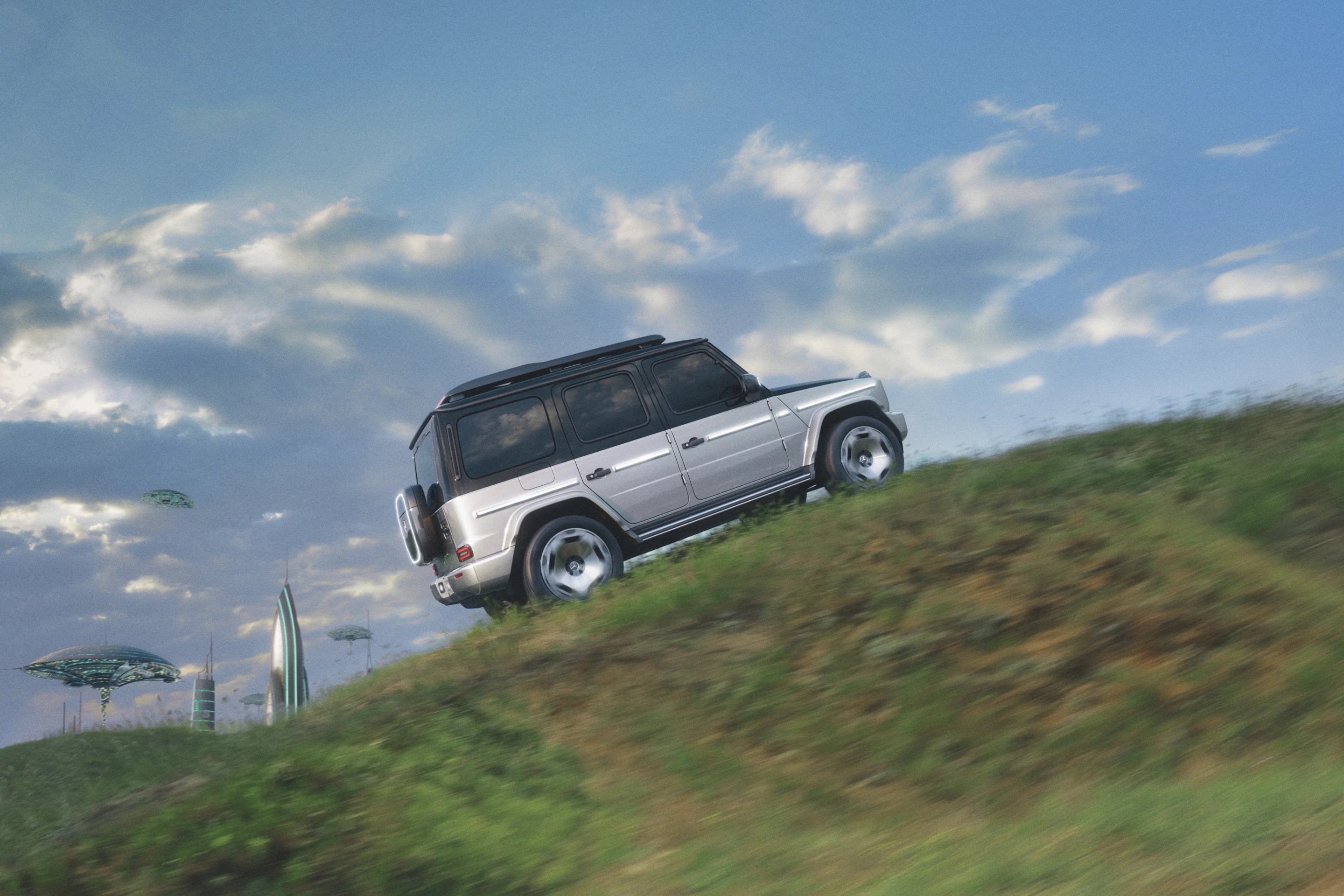 Will it go up hills? Yes, and down them too