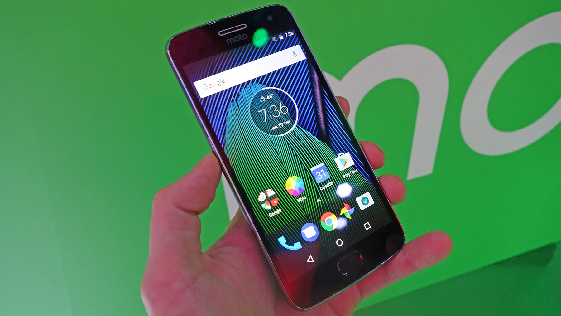 The Moto G5 Plus is one of two new Motorola phones appearing at Barcelona