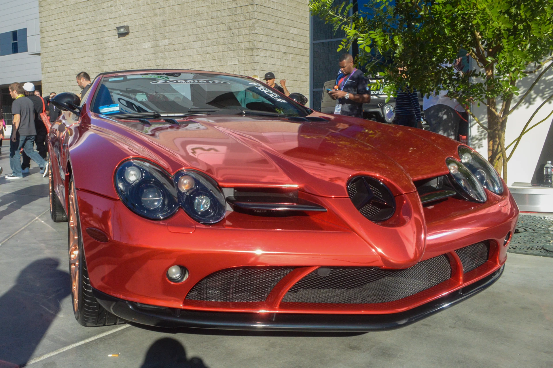 Forgiato Mercedes SLR McLaren (Photo: C.C. Weiss/Gizmag)