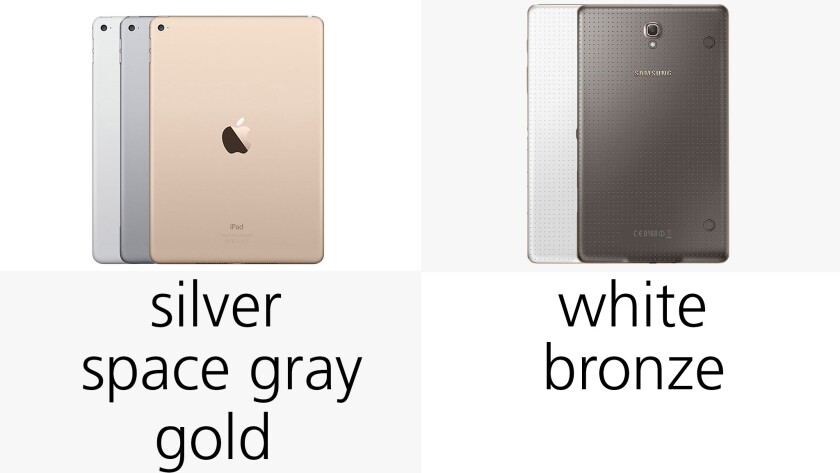 Color options