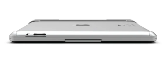 The CruxSKUNK does not add much bulk to your iPad