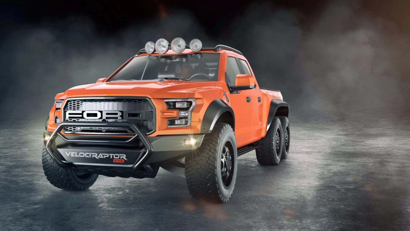 Prices for the VelociRaptor 6X6, including the base truck, will start at US$295,000