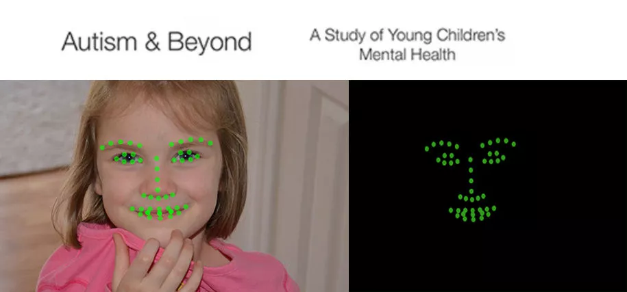 The app tracks key facial features and is capable of anonymizing participants