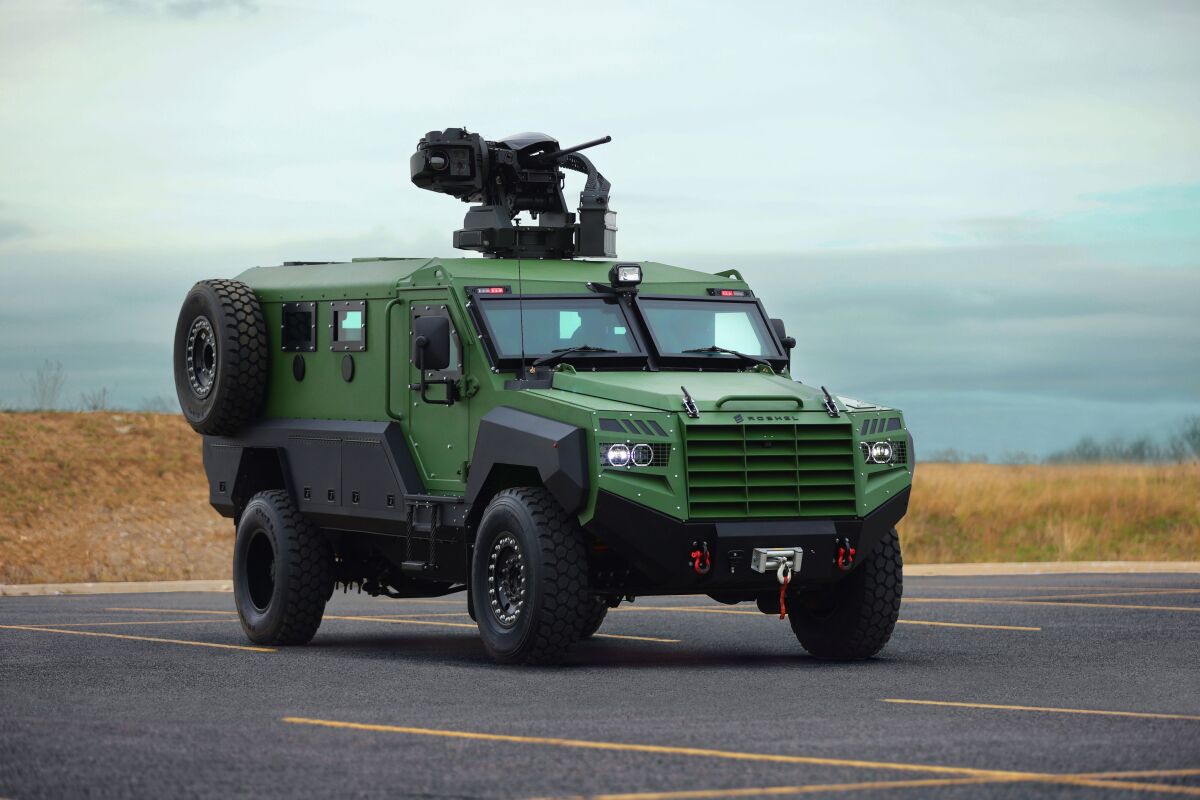 F550based Senator MRAP armored car built to survive road blasts