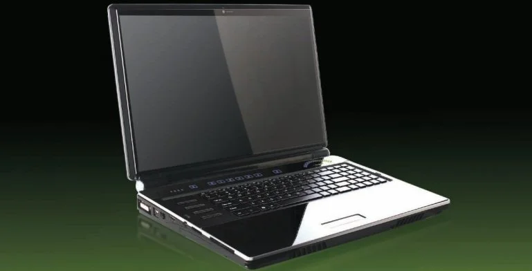 Clevo's X8100 gaming laptop - claimed to be the fastest in the world