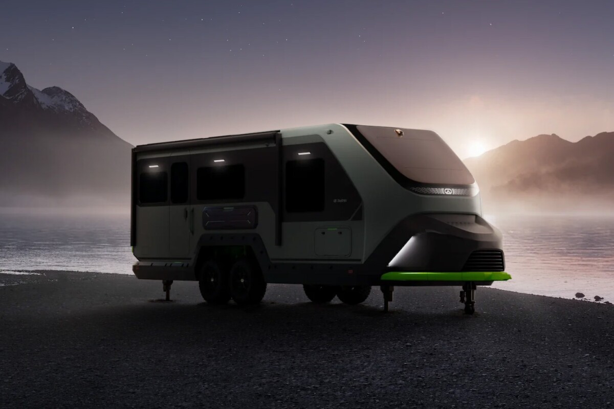 Ultramodern camping trailer promises world first tech