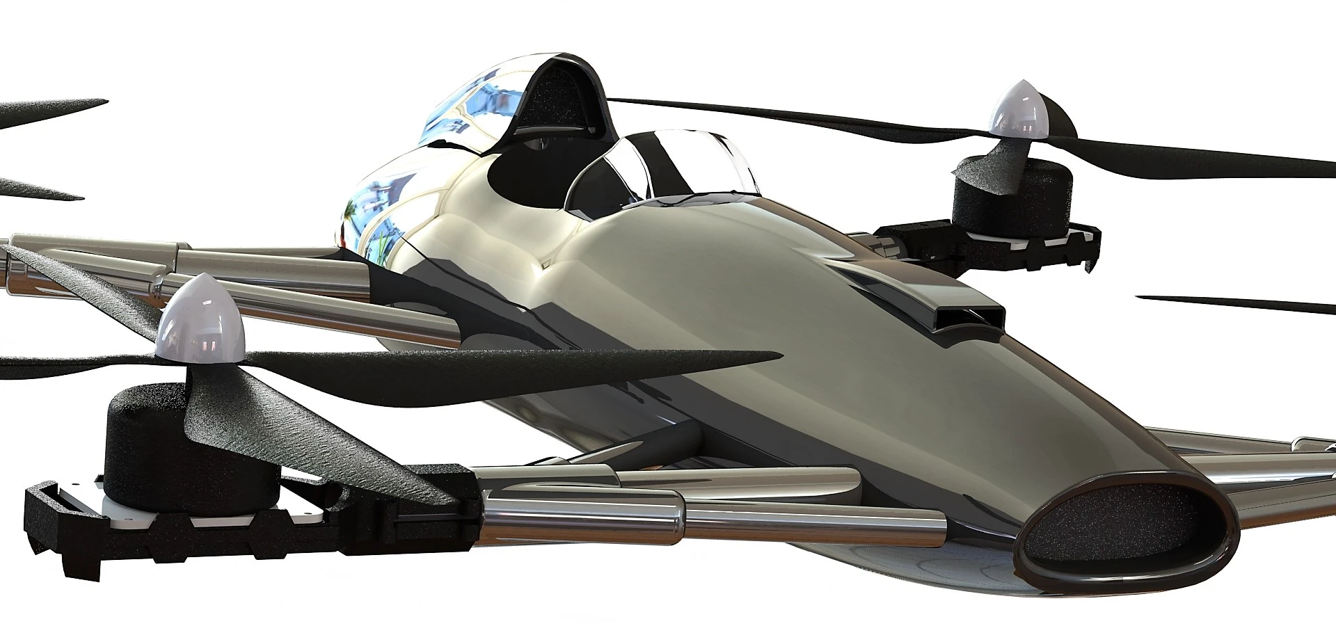 The Mark 1 Airspeeder's body is modelled after that of a 1960s Formula V car