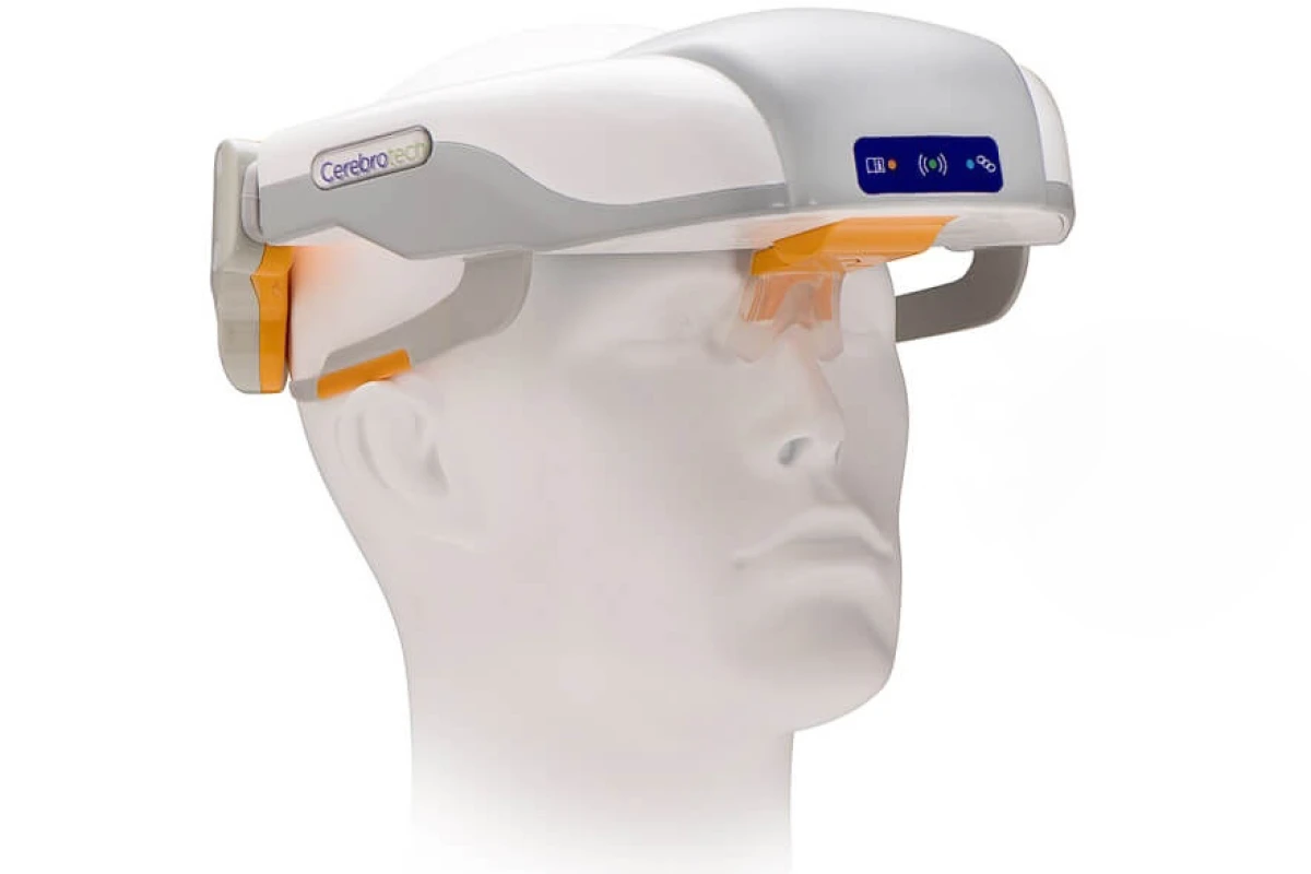 A rendering of the Cerebrotech Visor