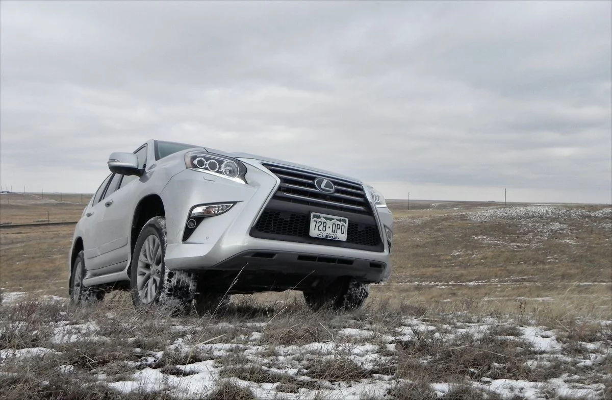 Adjustable ground clearance and muscular power delivery give this Lexus plenty of go-there ability