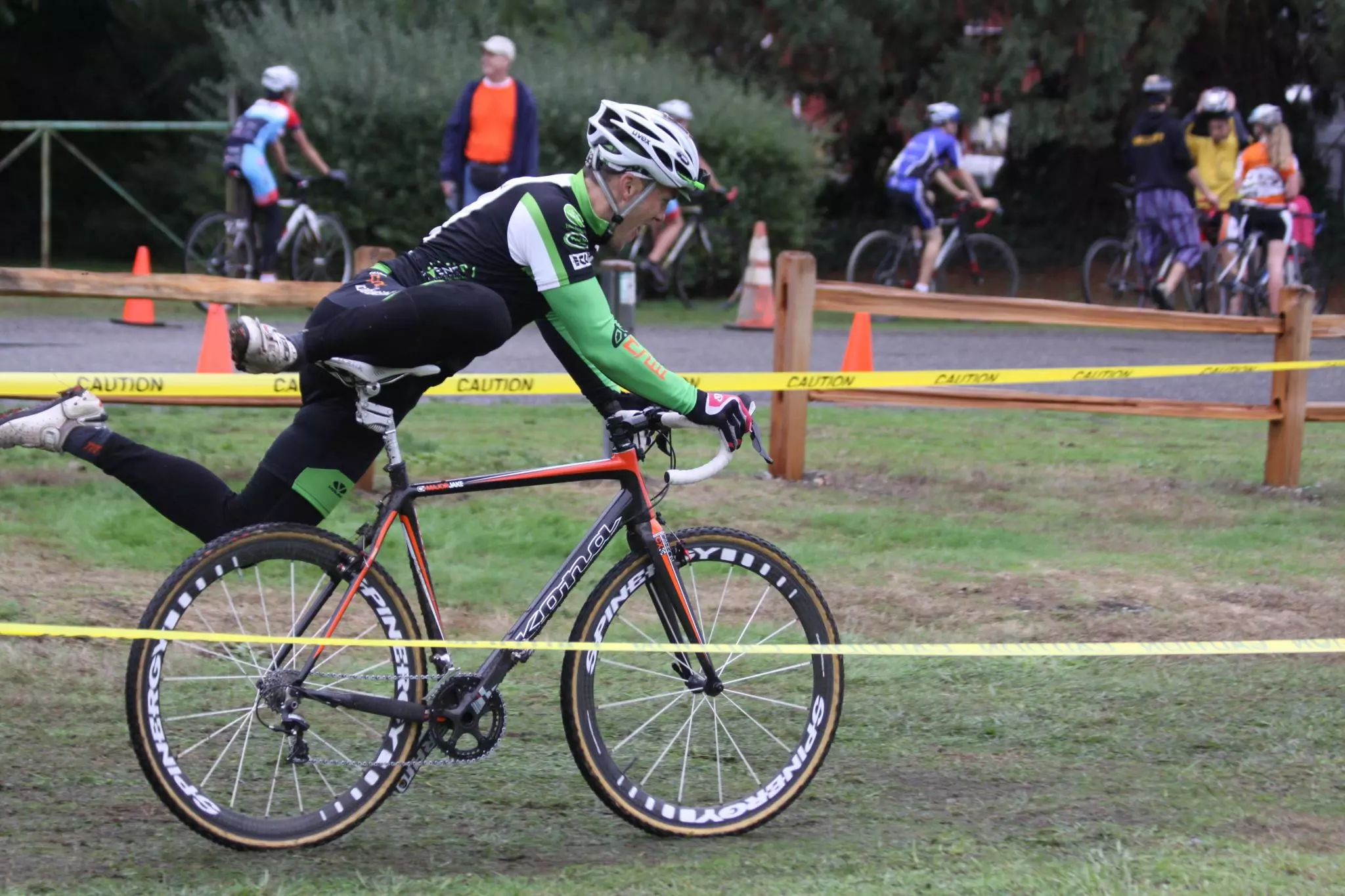 The BodyFloat being tested in race conditions (October 2011)
