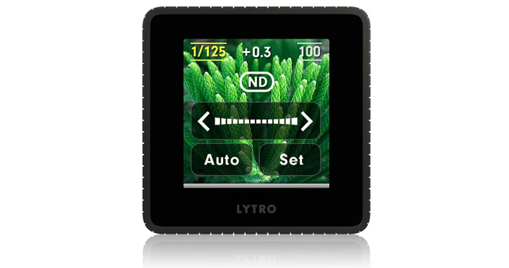 Lytro has also given users the option to turn on and off a neutral density filter