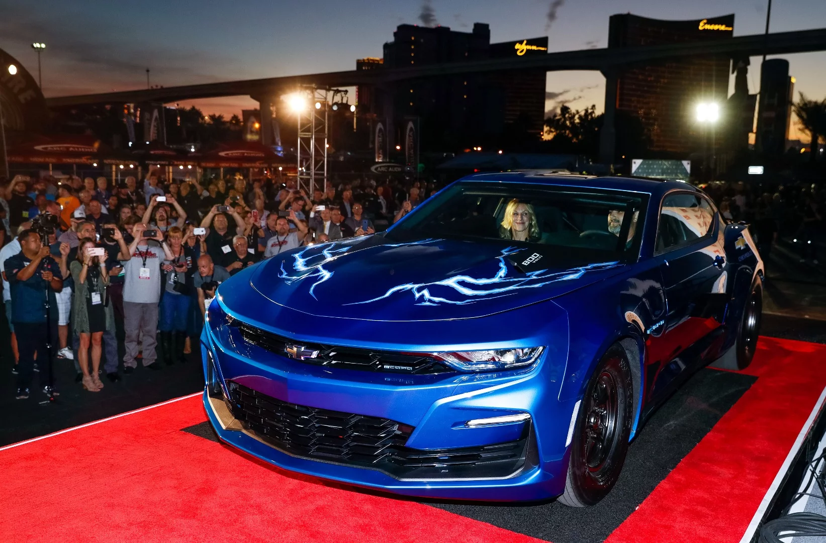 Chevy debuts the eCOPO Camaro at the 2018 SEMA Show