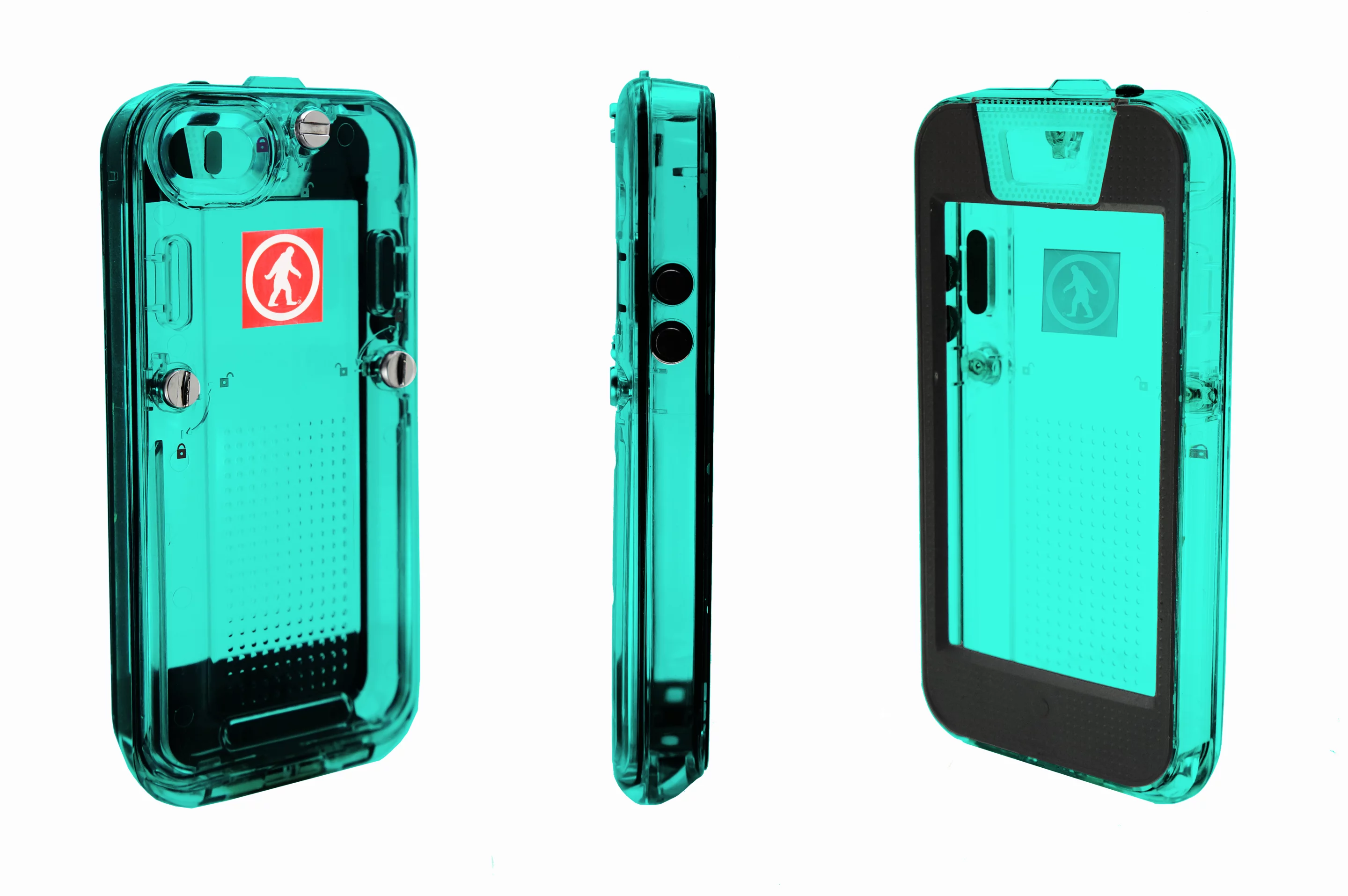 The Safe 5 case has an IPX-7 waterproof rating and can remain submerged in three feet of water for up to 30 minutes without springing a leak