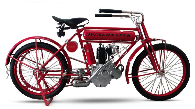 This 1909 Winchester 1909 model attracted a bid of US$520,000 but failed to reach reserve. If the bid had been accepted, it would have given Winchester first and third place on the all-time most expensive motorcycles list – to a brand most motorcycle enthusiasts are unaware even existed.