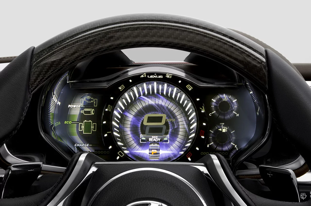 The Lexus LF-LC Hybrid Sports Concept