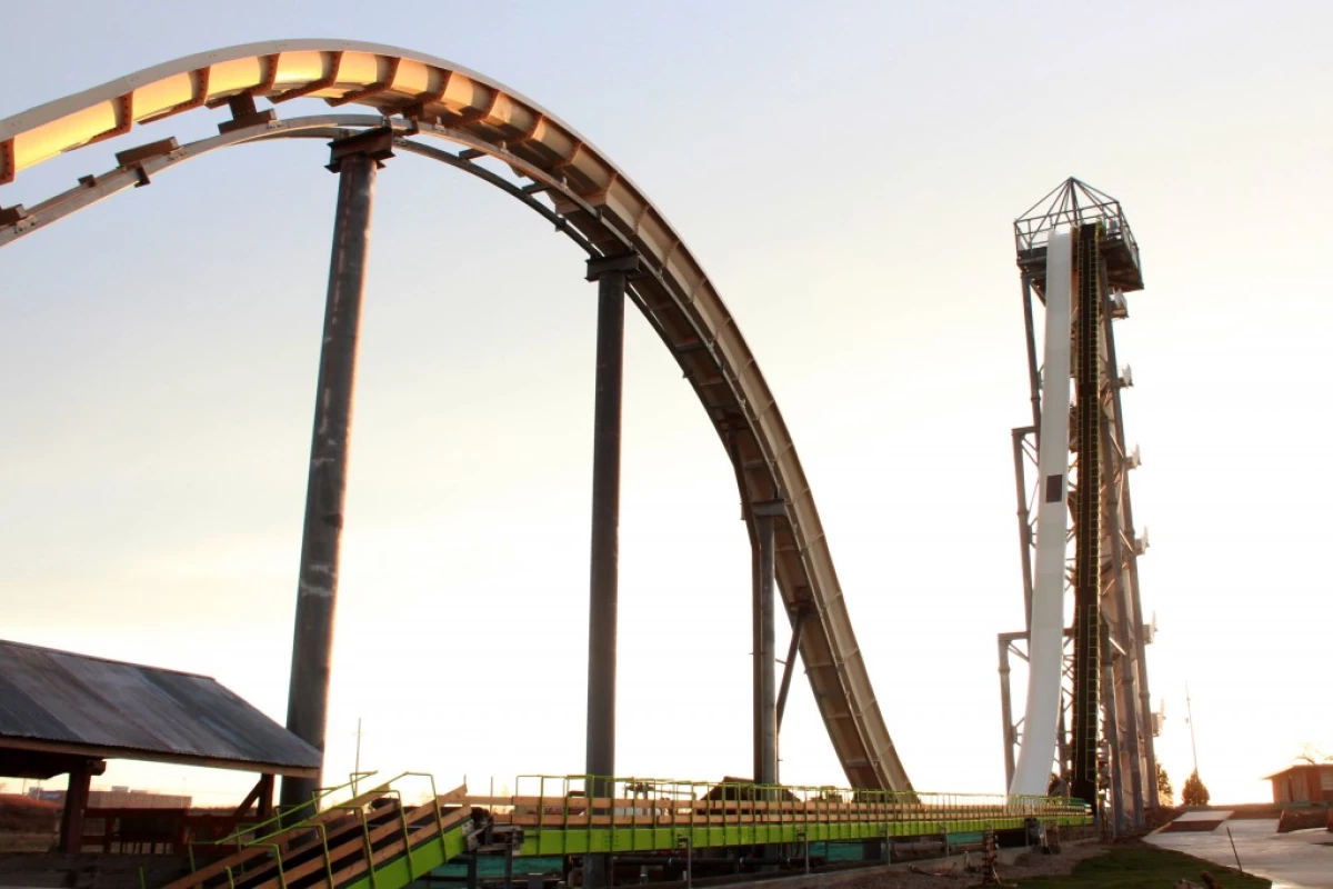 The world's tallest waterslide, The Verrückt, has opened at Schlitterbahn Kansas City Waterpark