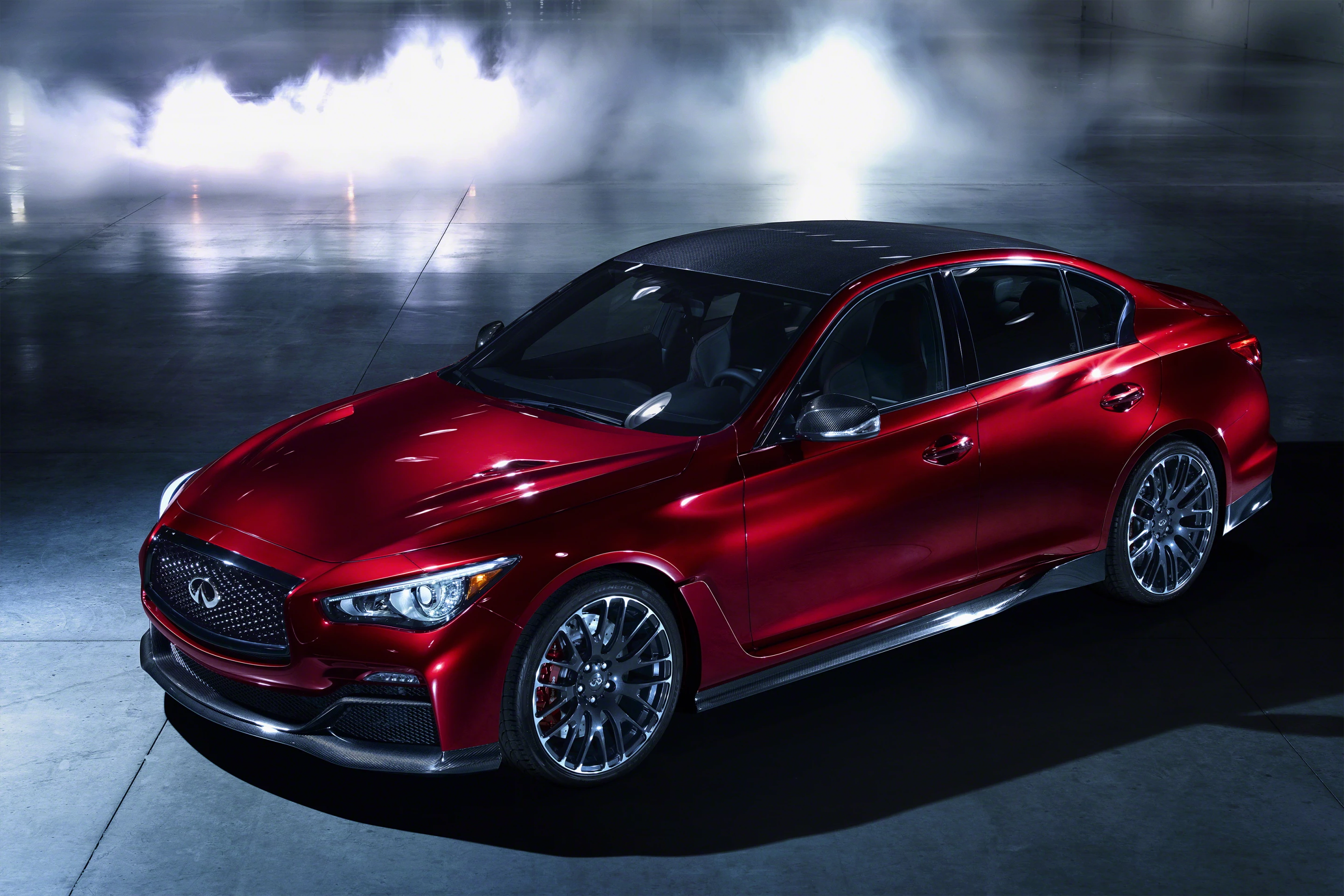 Infiniti's 560 hp Q50 Eau Rouge high-performance sedan prototype
