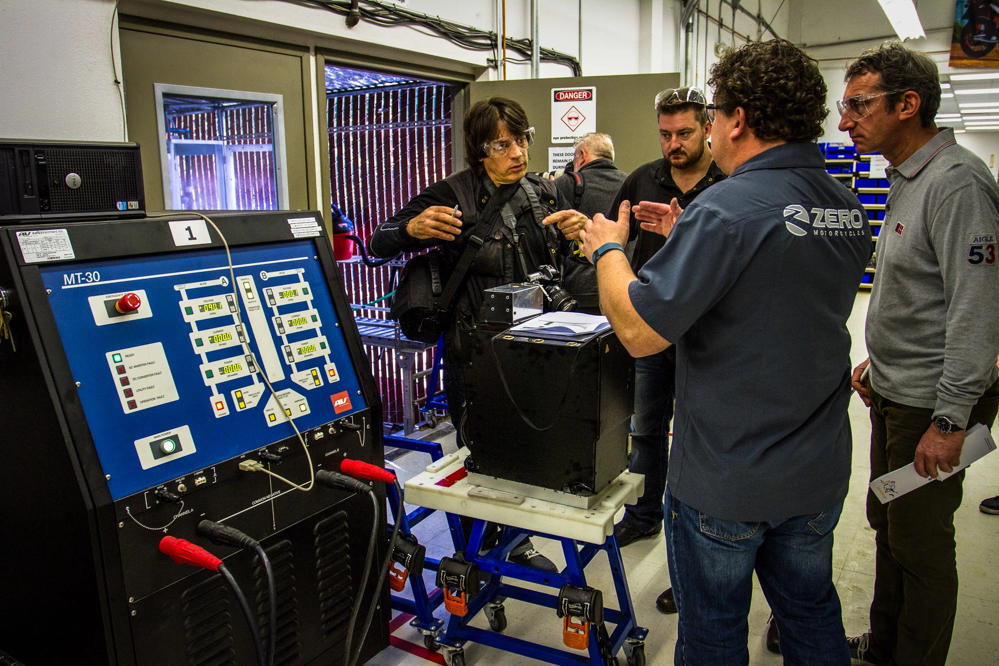 Battery testing area (Photo: Photo: Joe Salas/4theriders.com)