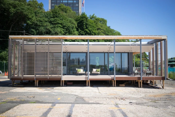 The Sure House was designed in response to Hurricane Sandy