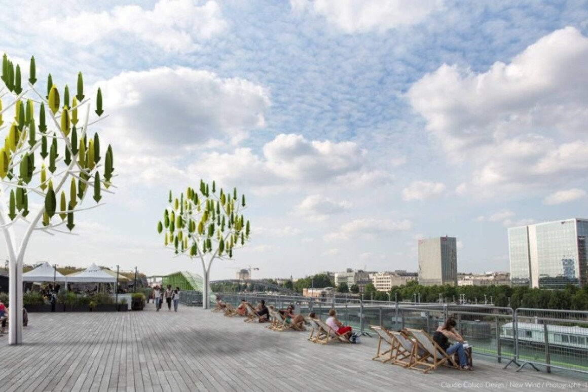 Artificial Wind Tree provides a fig leaf for unsightly turbines