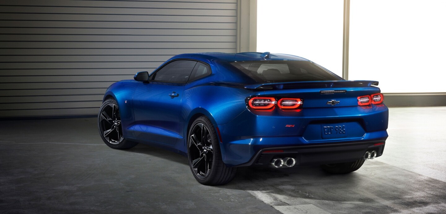 Chevy has restyled the rear fascia as well