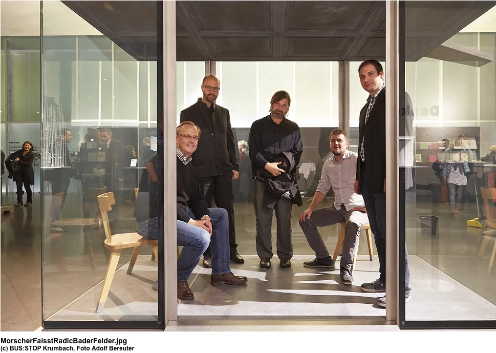 Local association kultur kumbrach invited seven architectural practices to submit bold new takes on the humble bus stop (Photo: Adolf Bereuter)