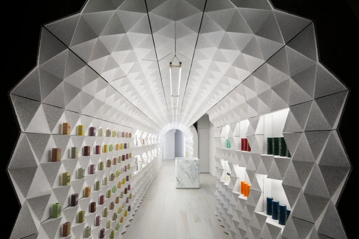 Merit in the Interiors category of the AIANY 2019 Design Awards: Claus Porto in New York, by Tacklebox Architecture