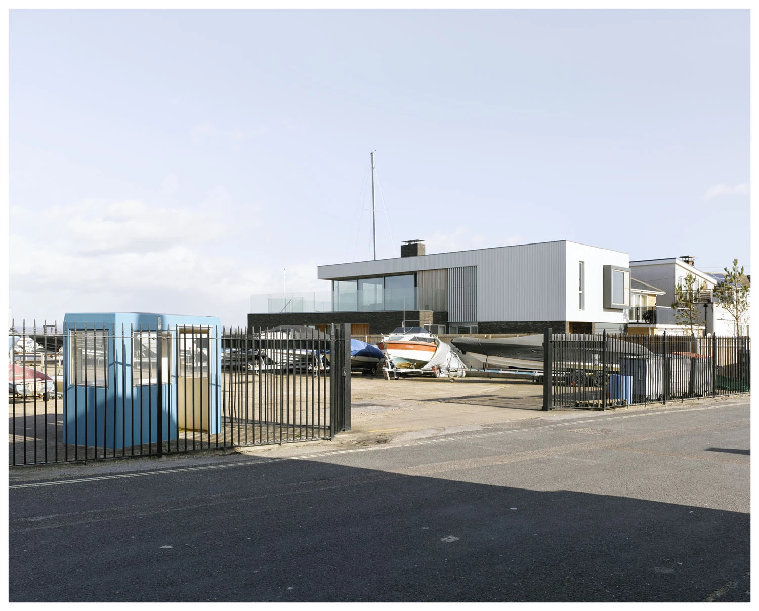 Harbour House was designed by John Pardey Architects and is located in Hampshire. The design team overcame planning permission issues and an awkward site to create a home that provides its owners with stunning views of the sea