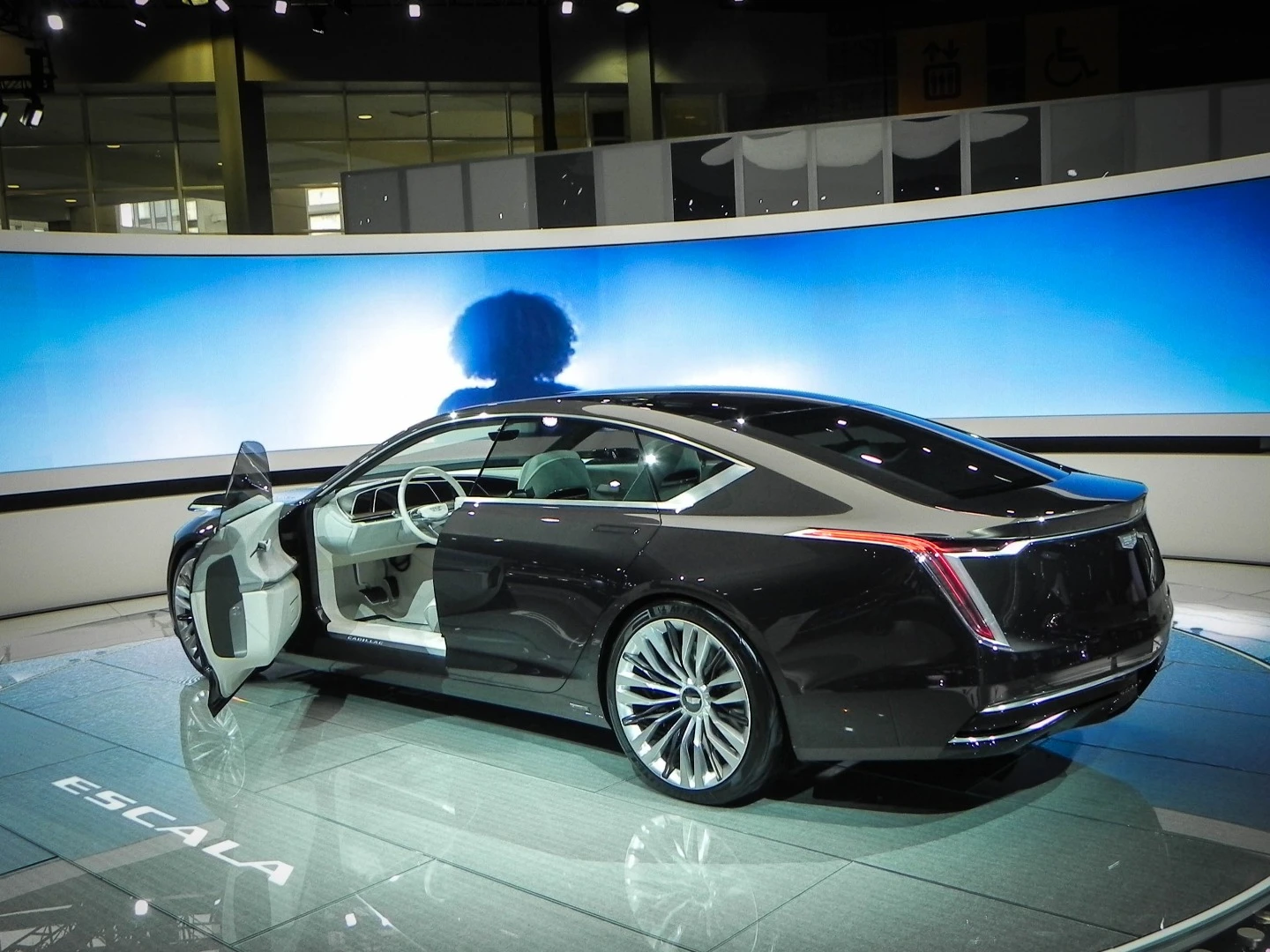 The Cadillac Escala concept was unveiled last year and is making its debut in Chicago at CAS2018