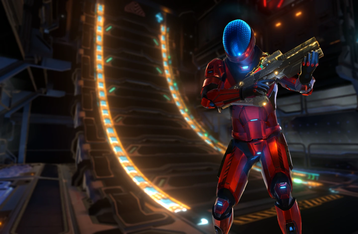 Singularity is one of Zero Latency's recently-added games, taking place on a space station overrun by AI