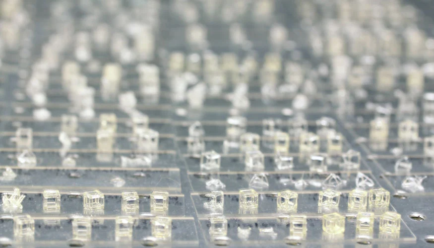 Volumetric printing replaces layering with a process that creates the entire object simultaneously