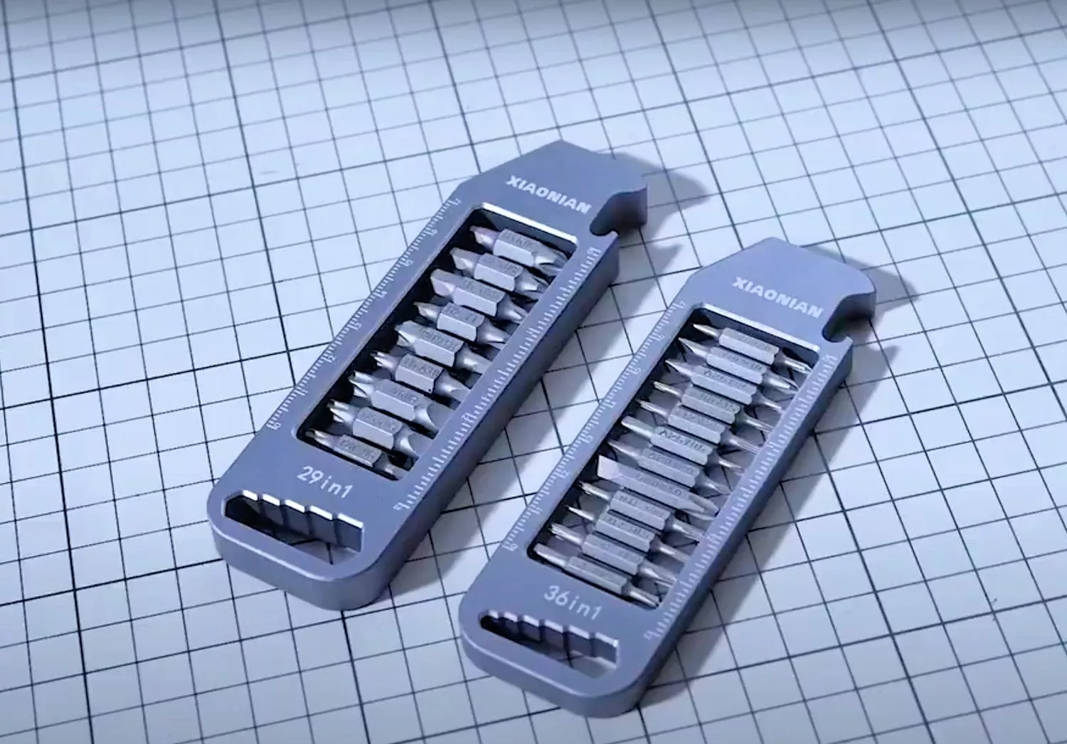 The Xiaonian VersaTool is being offered as a 29-in-1 version and a 36-in-1 flavor