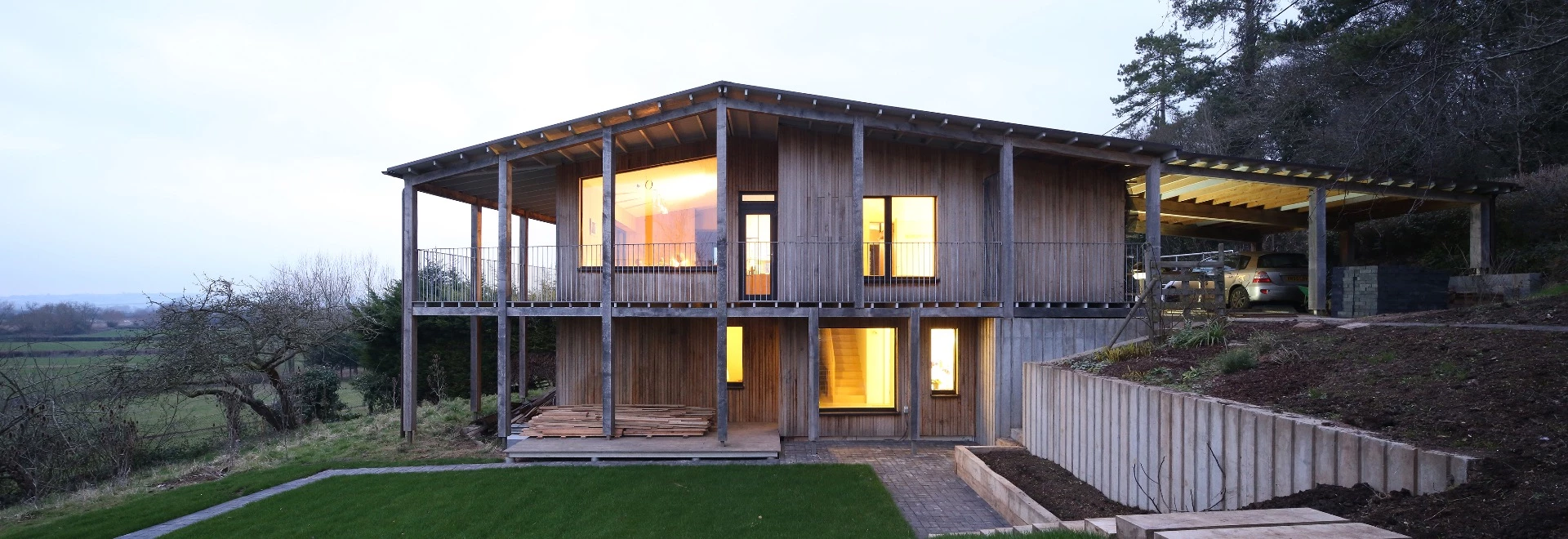 Somerset's Dundon Passivhaus, by Prewett Bizley Architects, is an impressive standout