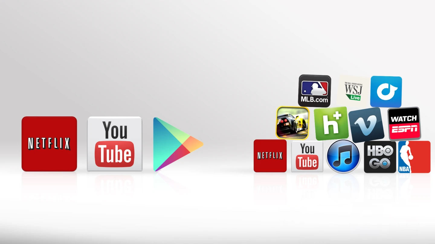 That stack of apps for the Apple TV is only scratching the surface, if you include iOS apps that can sling content via AirPlay