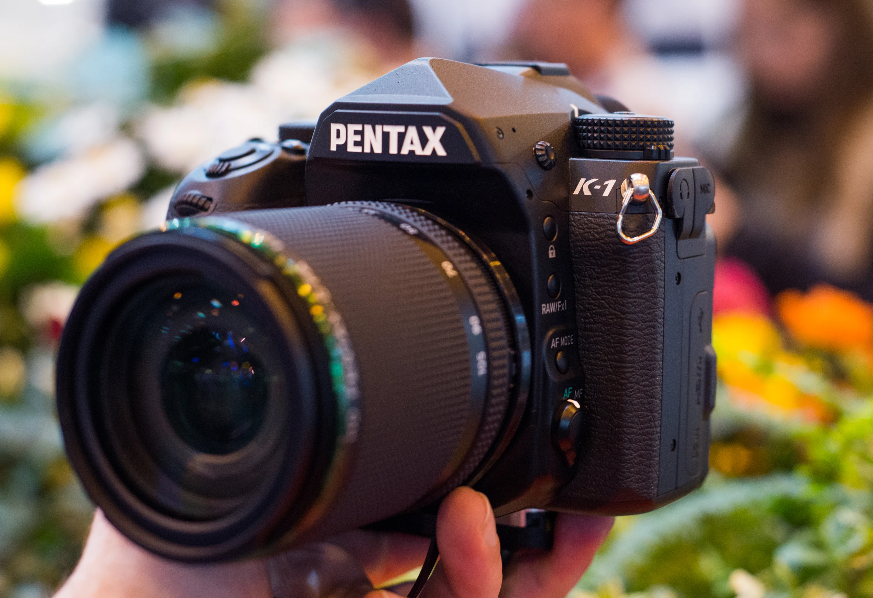 The Pentax K-1 is surprisingly small for a rugged full frame DSLR