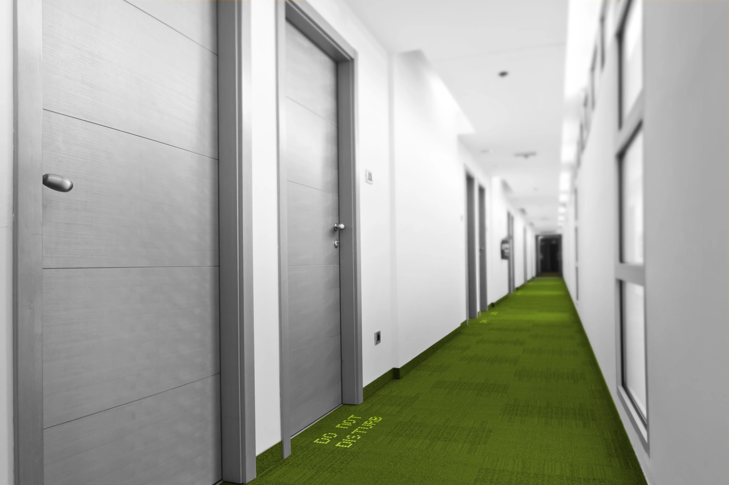 The two companies have already presented a few examples of specific places where their idea could be implemented, such as replacing the "Do Not Disturb" signs in hotels