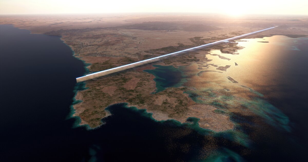 Has Saudi Arabia's audacious 105-mile-long city hit final roadblock?