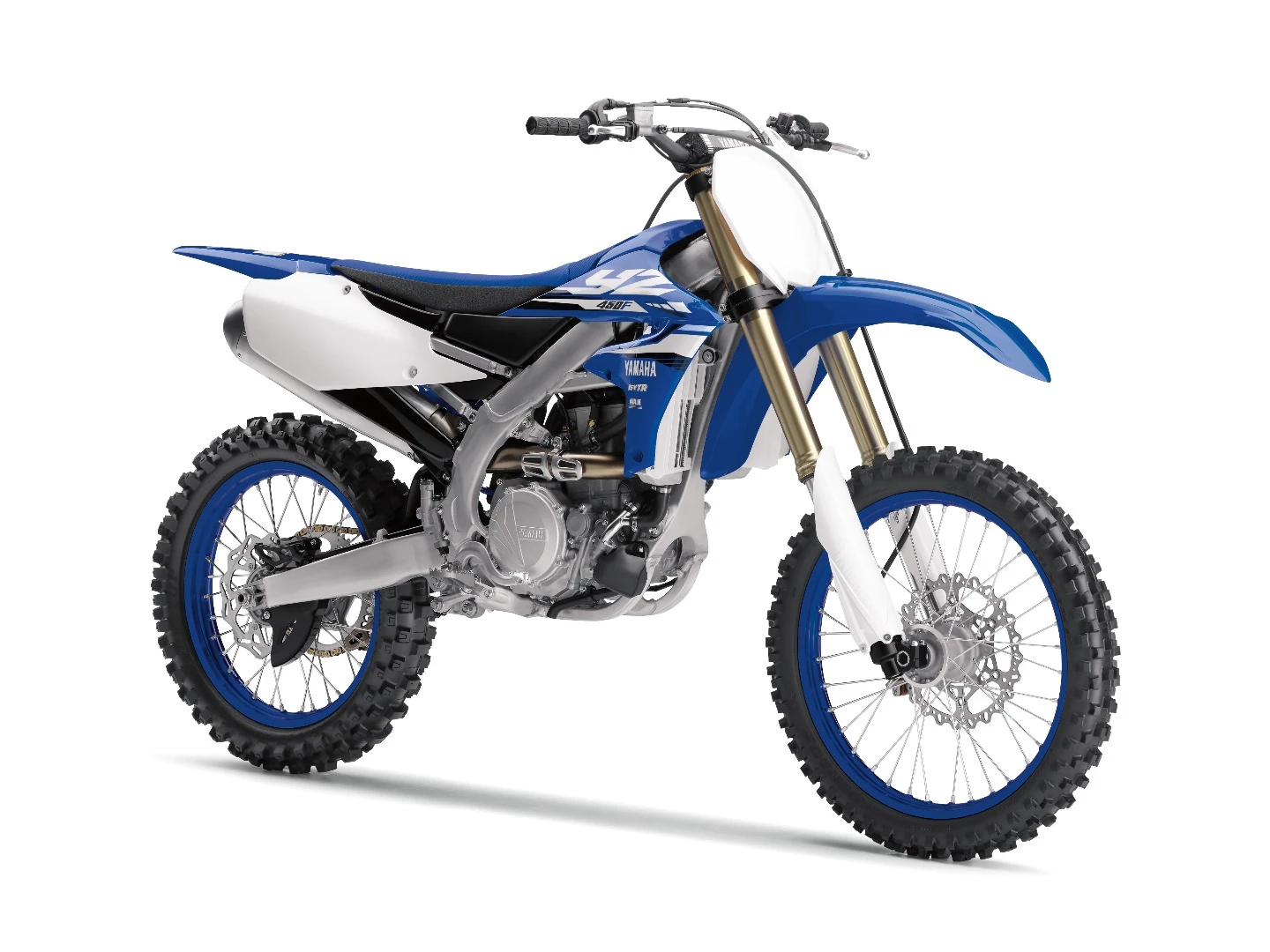 2018 Yamaha YZ450F: right three quarter view