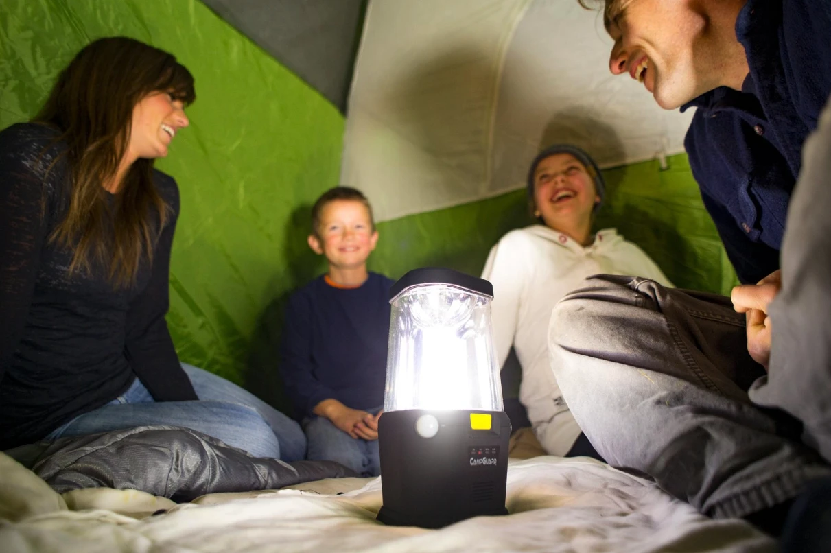 We'd say you'll want to keep the proximity sensor off when using it inside the tent
