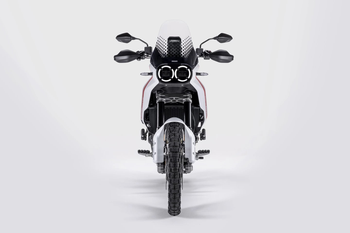 Ducati kept close to the 2019 prototype DesertX when finalizing the 2022 production version