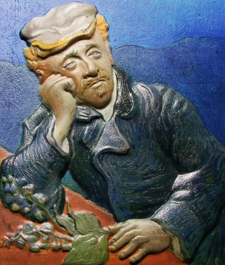 Van Gogh’s Dr. Gachet in 3D