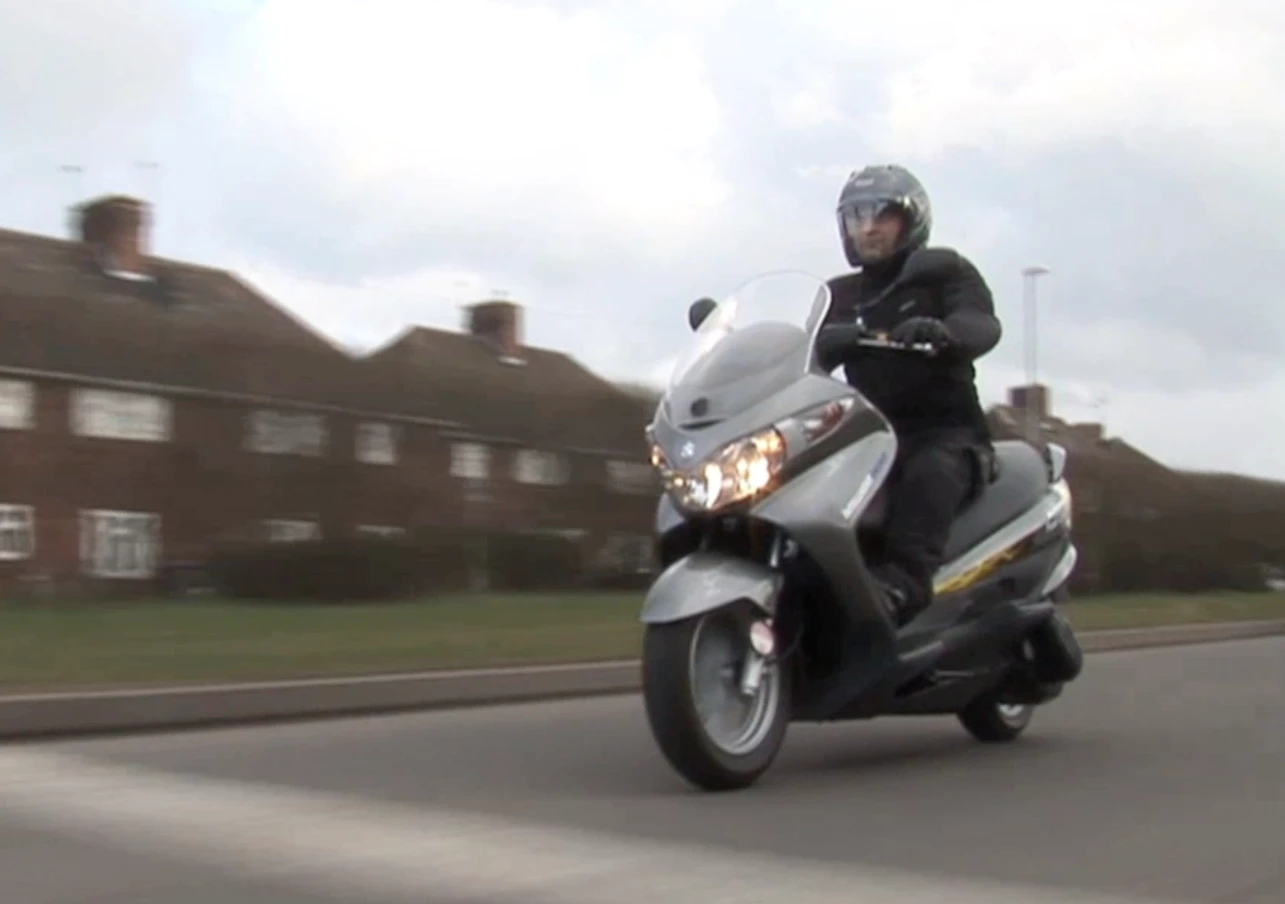 The Suzuki Burgman Fuel Cell Scooter