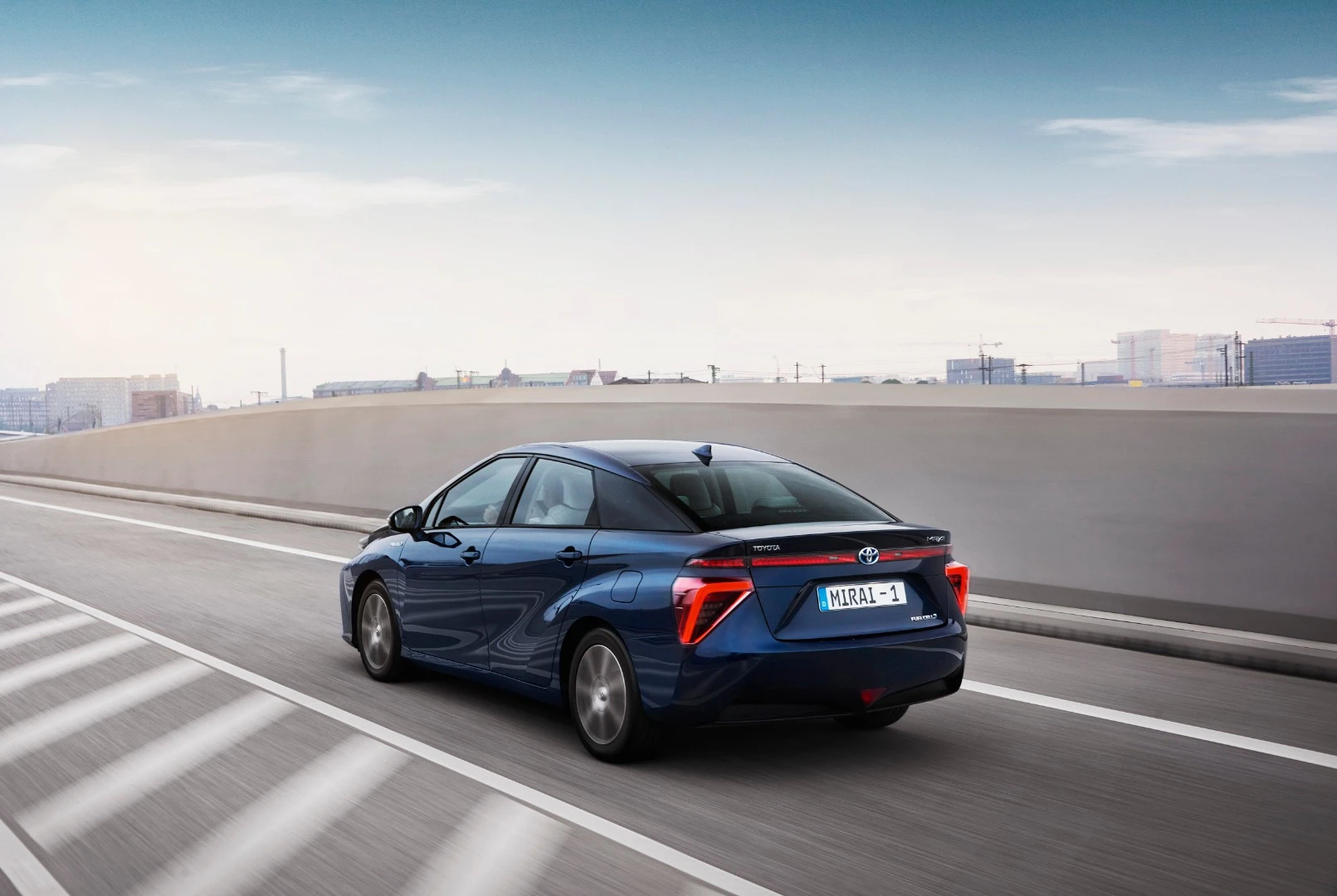 The Mirai was refuelled nearly 400 times, with over 1,000 kg (2,205 lb) of hydrogen