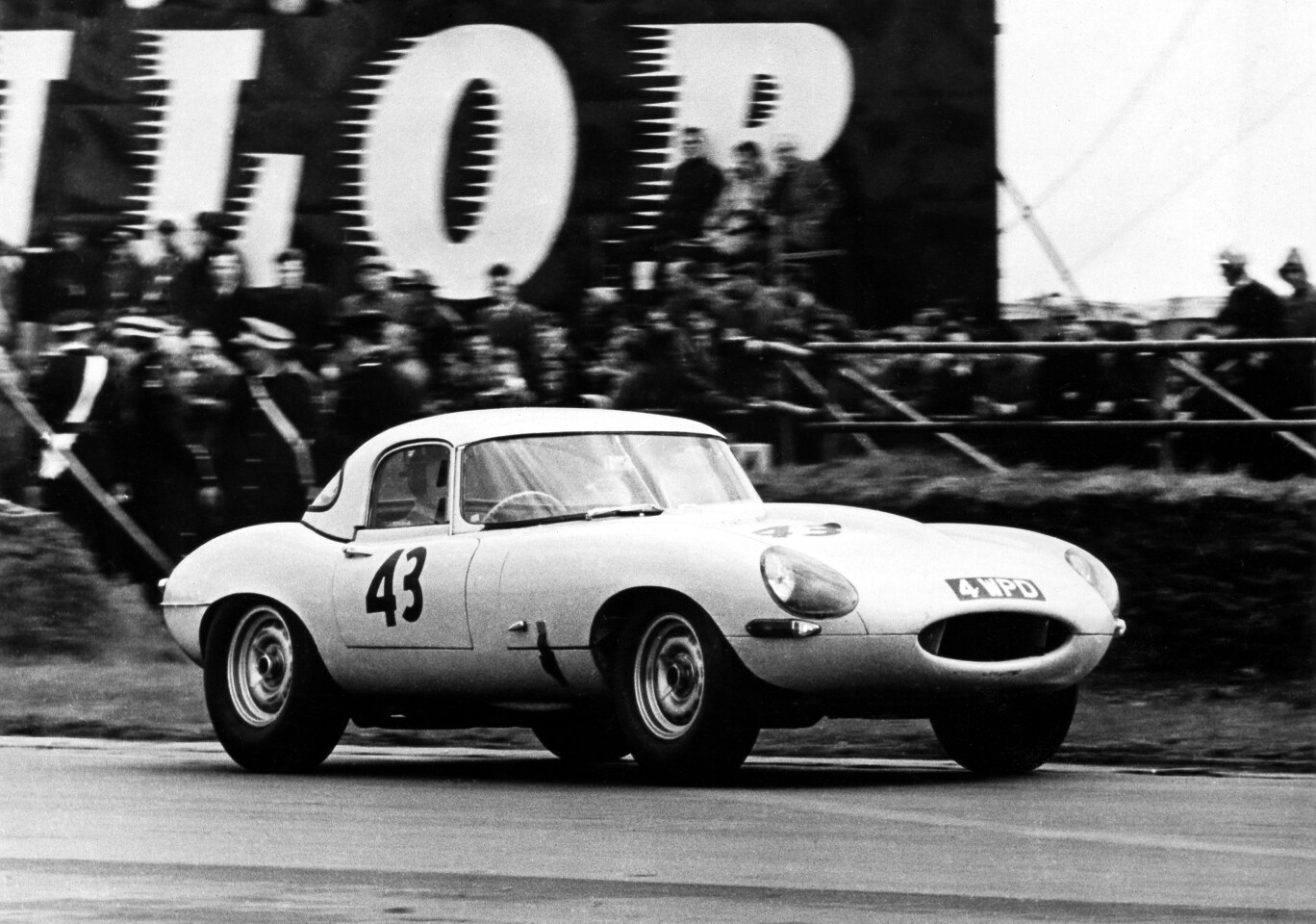 Lightweight E-type photo from Jaguar's archives