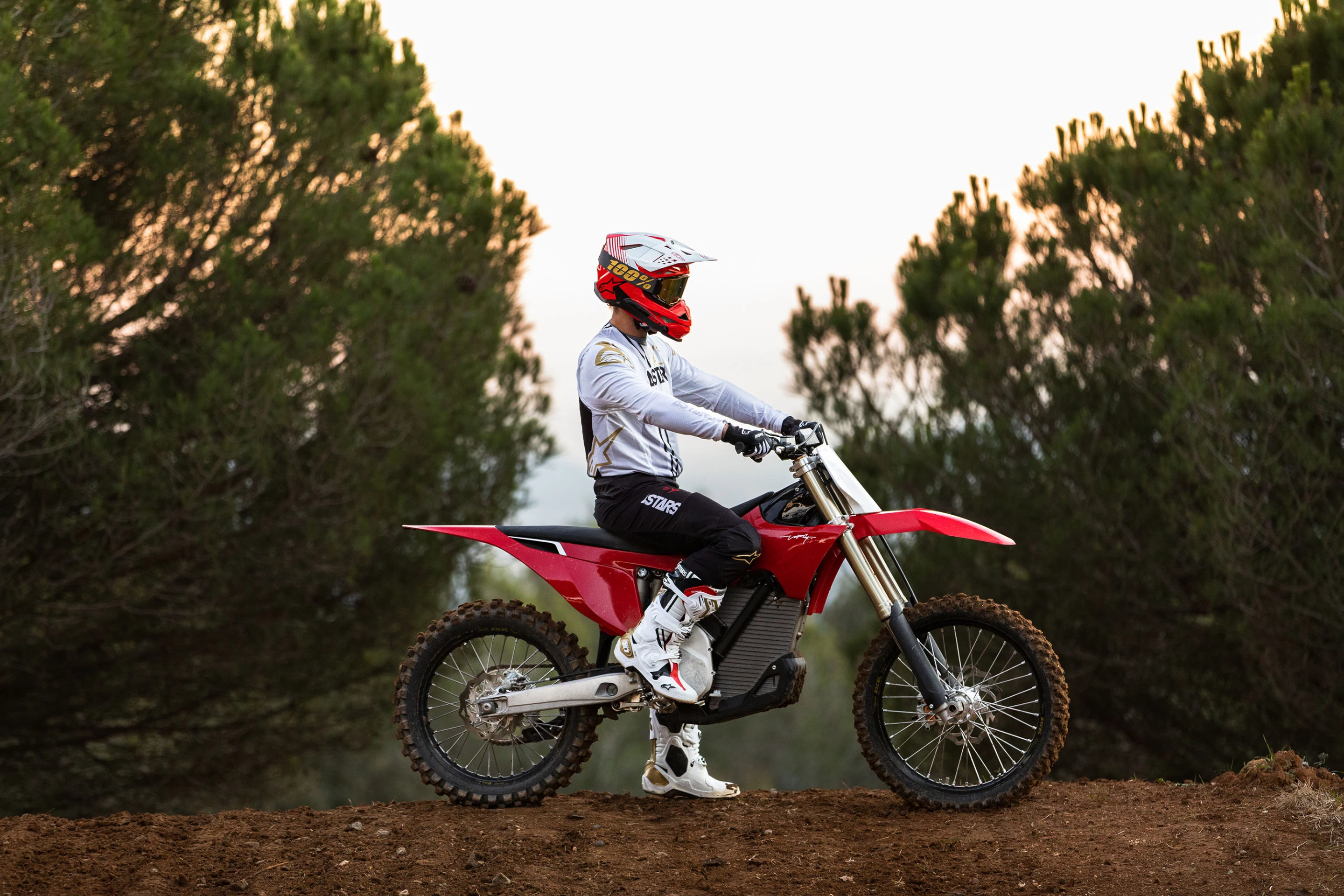 Built-in bashplate protects the battery and motor